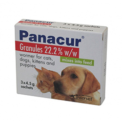 Panacur Worming Granules for Cats : Buy Panacur Granules for Cats