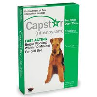 Buy $35.82 - Capstar Large Dog 57 Mg 25.1-125 Lbs Green 6 Tablet | Find ...