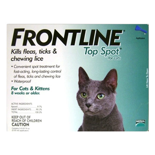 Buy Frontline Top Spot Cats Green Free Shipping