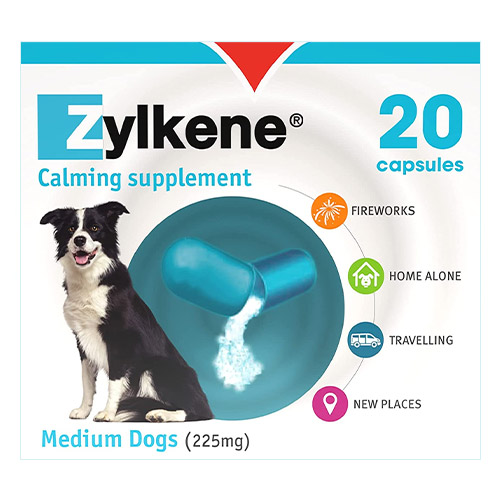 Zylkene Nutritional Supplement For Medium Dogs 225mg 20 Capsule