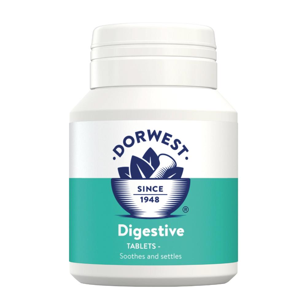 Dorwest Digestive Tablets For Dogs And Cats 100 Tablets