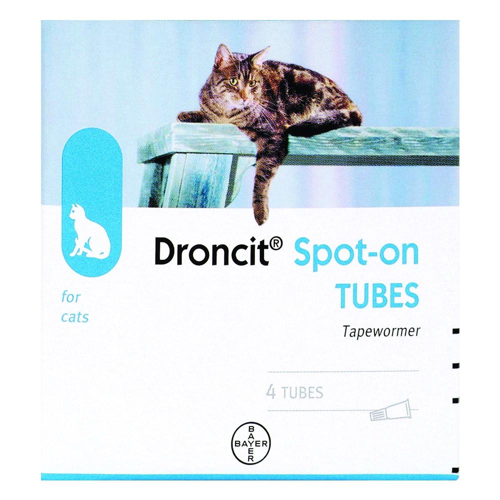 Droncit Spot On For Cats 4 Pack
