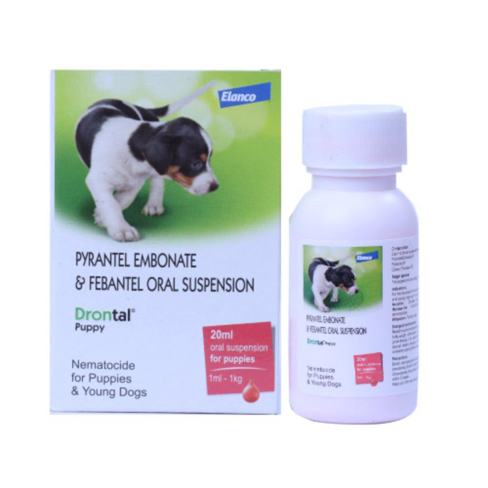 Drontal Plus Puppy Worming Suspension 100 Ml