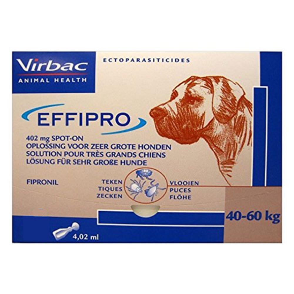 Effipro Spot-On Solution For Extra Large Dogs Over 88 Lbs 4 Pack