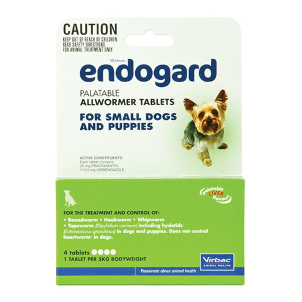 Endogard For Small Dogs And Puppies 11 Lbs (5kg) 2 Tablets