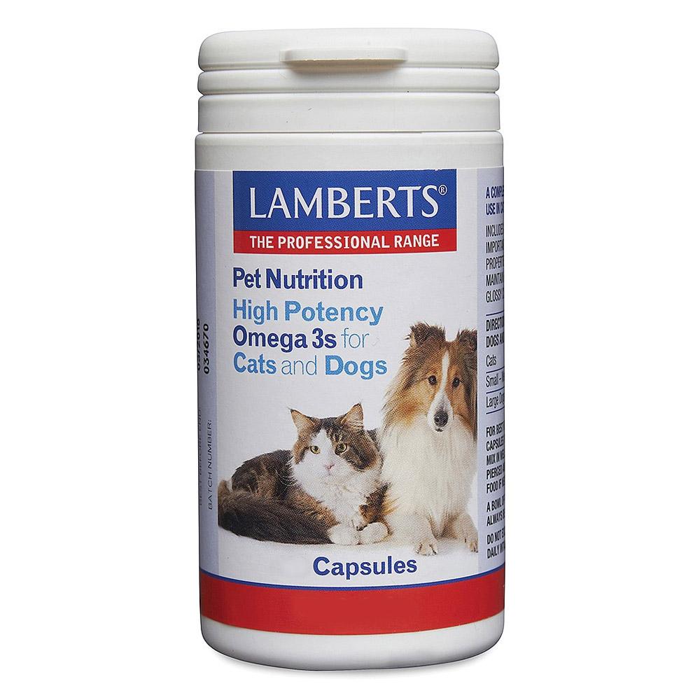 Lamberts High Potency Omega 3s For Dogs 120 Tablets