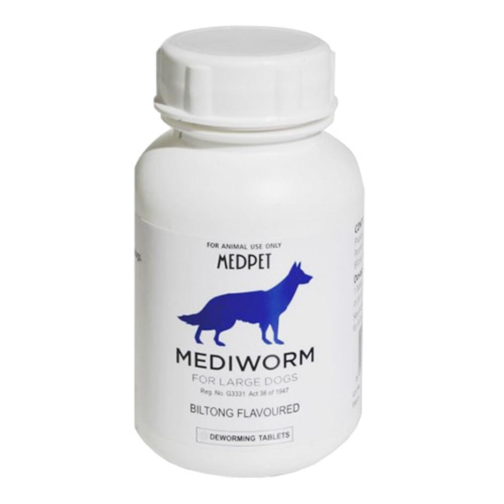 Mediworm For Large Dogs (22-88 Lbs) 4 Tablets