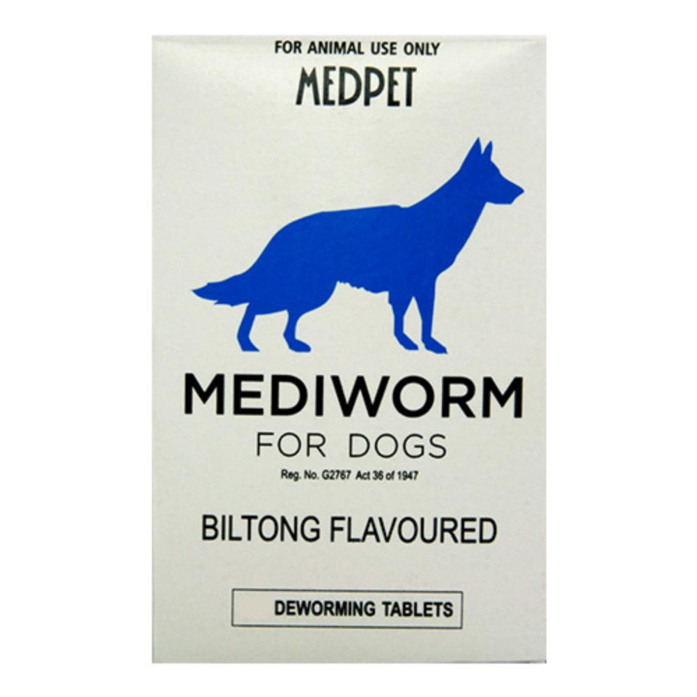 Mediworm For Small & Medium Dogs (10-22 Lbs) 4 Tablets