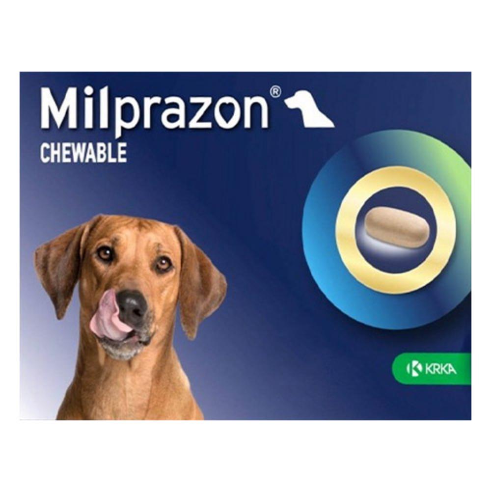 Milprazon Worming Chewable For Dogs Over 11lbs 8 Chews