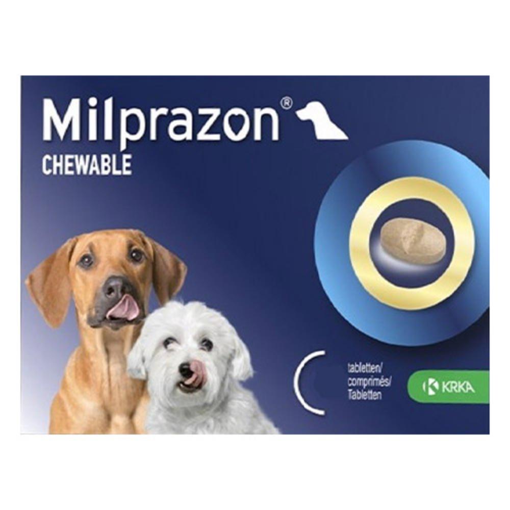 Milprazon Worming Chewable For Small Dogs/Puppies Upto 11lbs 16 Chews